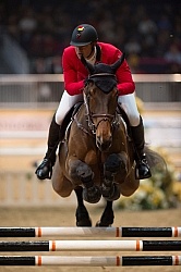 Francois Mathy and D atlantique Royale, Royal 2014 Hickstead FEI