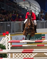 Francois Mathy and D atlantique Royale, Royal 2014 Hickstead FEI