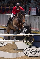 Francois Mathy and D atlantique Royale, Royal 2014 Hickstead FEI