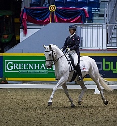 Jacqueline Brooks on D Niro, RAWF 2014 Dressage