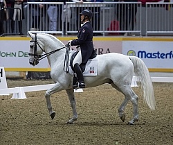 Jacqueline Brooks on D Niro, RAWF 2014 Dressage
