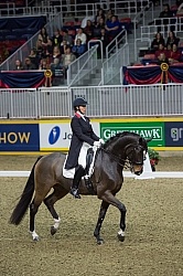 Karen Pavicic on Don Daquiri, RAWF 2014 Dressage