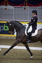 Karen Pavicic on Don Daquiri, RAWF 2014 Dressage