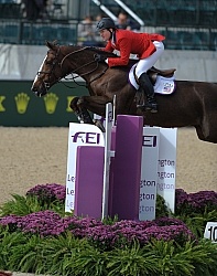 McLain Ward and Sapphire WEG 2010