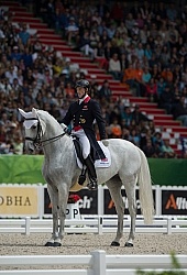 Michael Eilberg and Half Moon Delphi Grand Prix Freestyle WEG 20