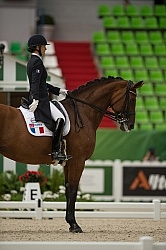 Jessica Michel FRA and Riwera De Hus OLDBG WEG 2014 Normandy