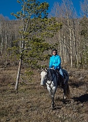 On The Trail at C Lazy U