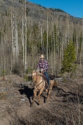 On The Trail at C Lazy U