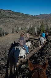 On The Trail at C Lazy U