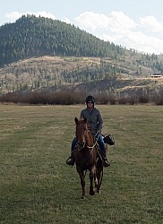 On The Trail at C Lazy U