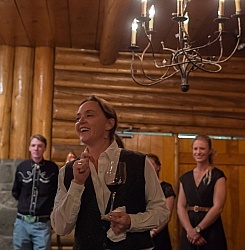 Wine Director Shelby Peterson explains her choice of wine for th