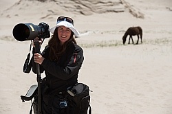 Photographer Shawn Hamilton on Sable Island