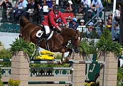 Phillipe Le Jeune and Vigo D'arsouilles WEG 2010