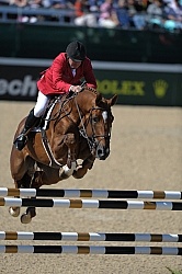 Phillipe Le Jeune and Vigo D'arsouilles WEG 2010