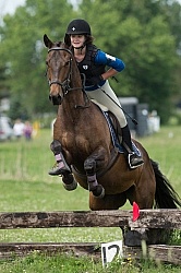 Morgan QH cross on cross country Cornerstone Short Course Event