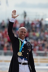 Steffen Peters and Legolas 92 GP Freestyle Gold  at Pan Ams Toro