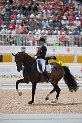 Steffen Peters and Legolas 92 GP Freestyle Gold  at Pan Ams Toro