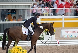 Chris Von Martels  and Zilverstar, Dressage, Pan Am Games Toront