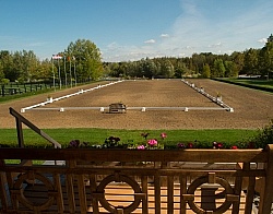 Outdoor Dressage Ring