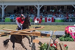 Tiffany Foster and Tripple X III, Pan Ams Toronto 2015