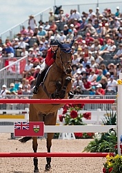 Georgina Bloomberg and Lilli Pan Ams Toronto 2015