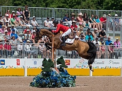 Lauren Hough and Ohlala Pan Ams Toronto 2015
