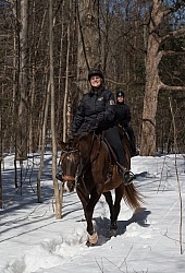 Winter Trail Riding