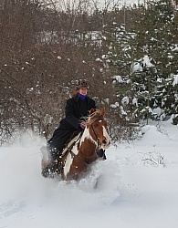 Winter Trail Riding