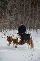 Winter Trail Riding