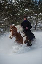 Winter Trail Riding
