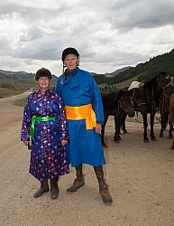Carl and his wife Babs in their new Deels