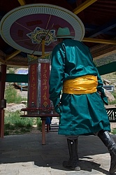 Turning the Wheels at the Monastery