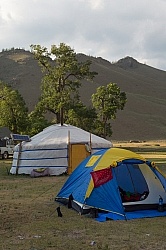 First nights camping