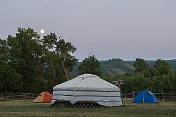 First nights camping