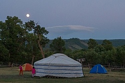 First nights camping