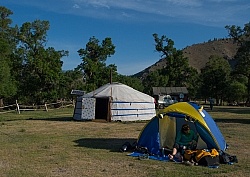First nights camping