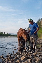 Watering the Horses in the Morning