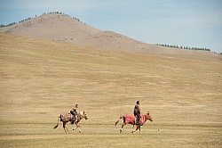 Jockey training for Nadaam