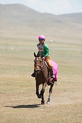 The local Nadaam race