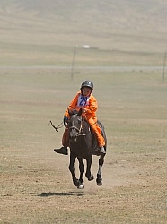 The local Nadaam race