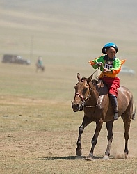 The local Nadaam race