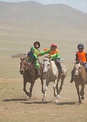 The local Nadaam race