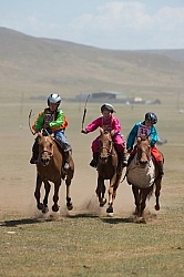 The local Nadaam race