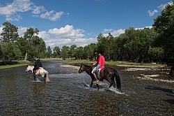 Crossing the River