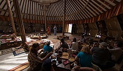 Lunch and Serenade in 13th century Village
