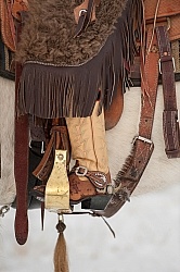 Winter Riding Western Vertical