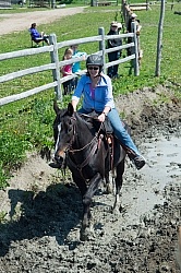 Extrme Cowboy Clinic with Lantz Mclaren at Horse Country