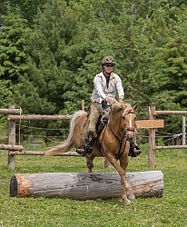 The Extreme Cowboy Race at Horse Country s Lantz McLaren Clinic