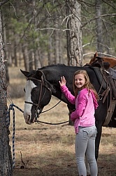 Kids at the Bar W Ranch