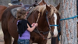 Kids at the Bar W Ranch
